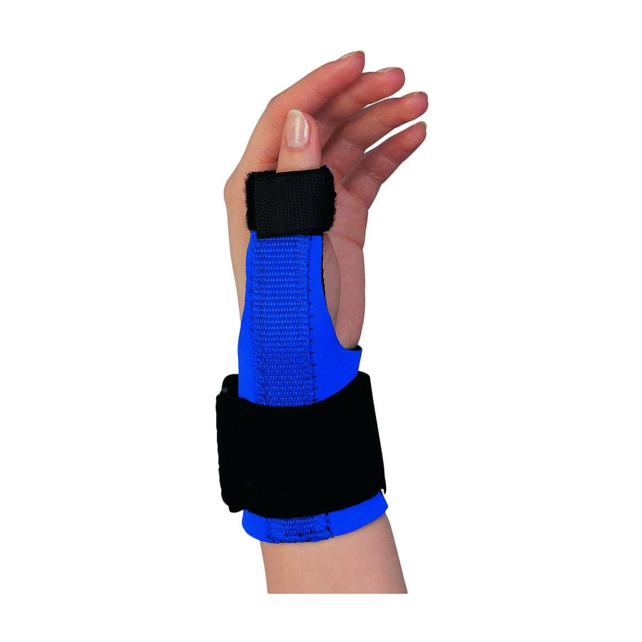 EA/1 NEOPRENE WRIST/THUMB SPLINT, BLACK, SMALL