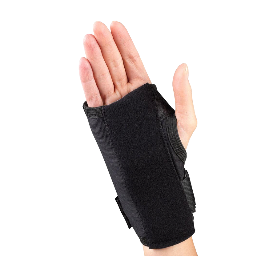 EA/1 OTC WRIST NIGHT SPLINT BLACK LEFT SM (4 3/4 - 6")