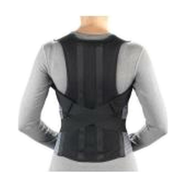 EA/1 OTC MAXIMUM COMFORT POSTURE BRACE W/ REMOVABLE RIGID STAYS W/ ADJUSTABLE PADDING X-SMALL BLACK