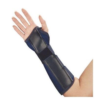 EA/1 WRIST AND FOREARM SPLINT,CANVAS ,LEFT,LARGE
