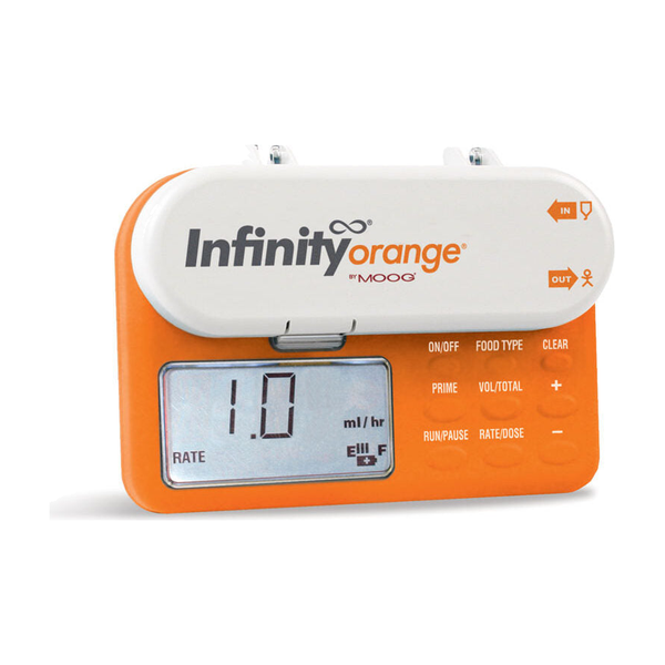 MOOG INFINITY ORANGE SMALL VOLUME ENTERAL FEEDING PUMP (NEONATAL)