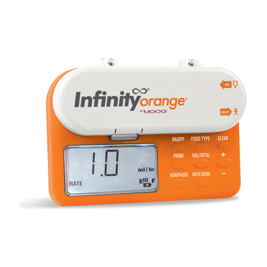 MOOG INFINITY ORANGE SMALL VOLUME ENTERAL FEEDING PUMP (NEONATAL)