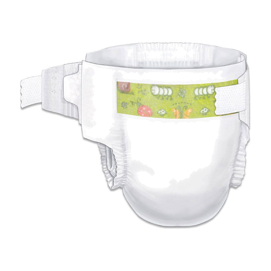 CS/8BG (34EA/BG) CURITY BABY DIAPERS, SIZE 2 (12-18LBS.) Heavy Item