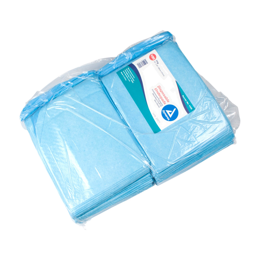 CS/200 ALLIANCE DISPOSABLE UNDERPAD, FLUFF FILLED WITH POLYMER, 23" X 24" Heavy Item