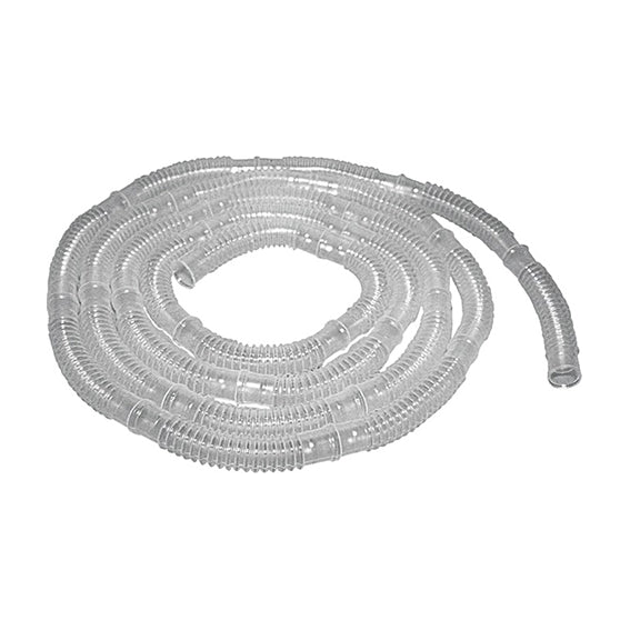 CS/50 AIRLIFE AEROSOL TUBING CORRUGATED CLEAR 6ft CUFFED FOR 22MM CONNECTOR
