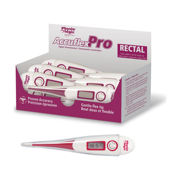 EA/1 ACCUFLEXPRO PLUS RECTAL THERMOMETER RED NON-RETURNABLE