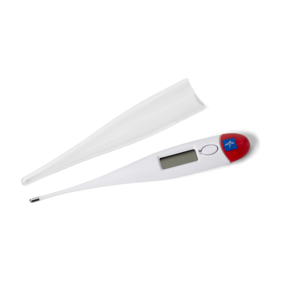 EA/1 30-SECOND RECTAL DIGITAL THERMOMETER W/ 20 PRE-LUBRICATED COVERS REUSABLE