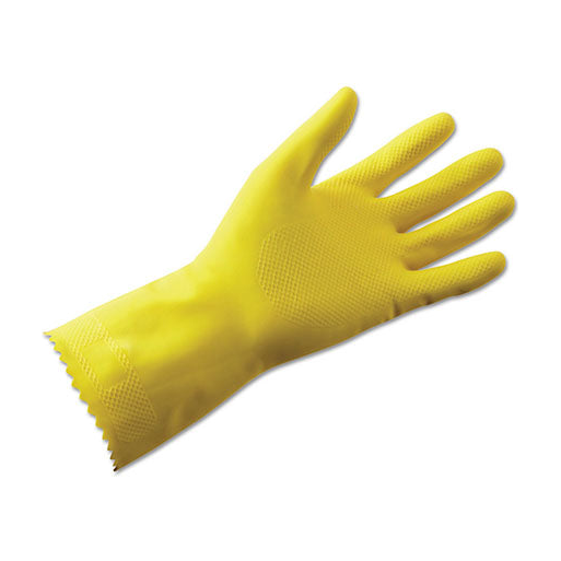 PR/12 HOUSE GLOVE,YELLOW,LG REUSABLE