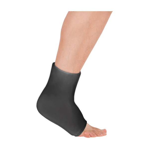 OTC Ankle Gel Sleeve 360 Hot/Cold Compress Black One Size