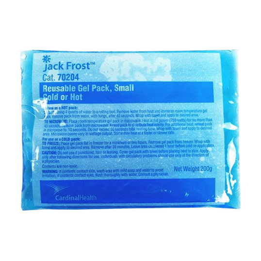 CS/150 REUSABLE GEL HOT/COLD PACKS 2 1/2" X 5"