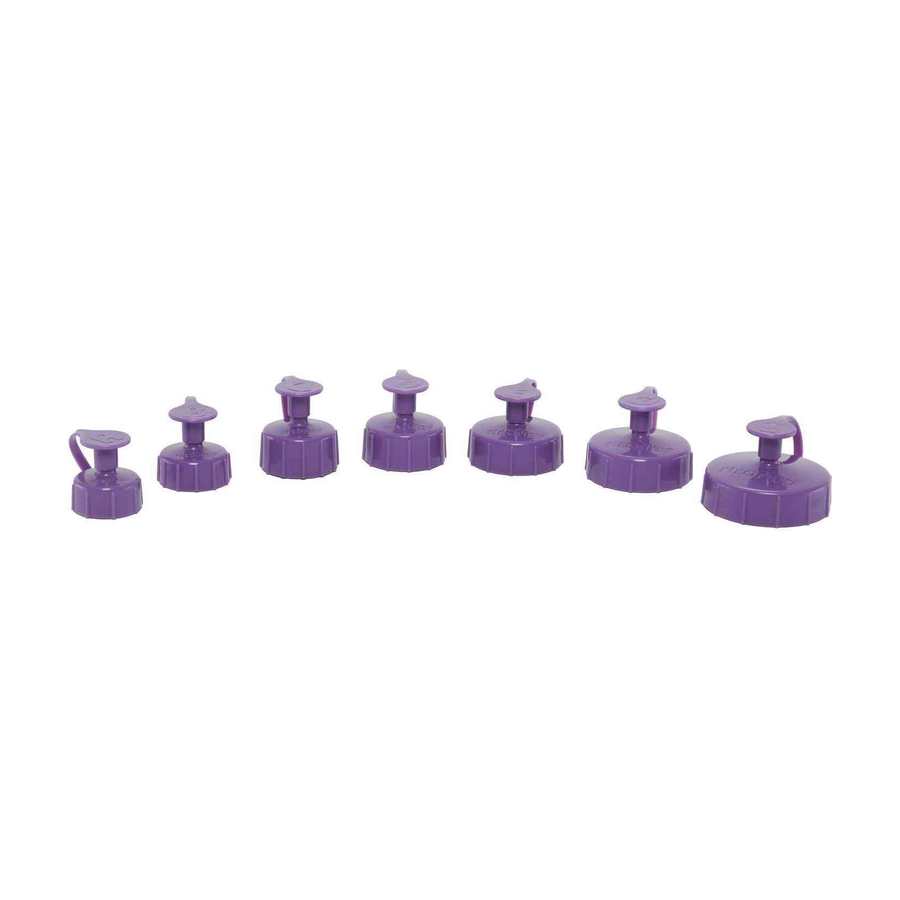 BX/25 NEOMED ENFIT PHARMACY CAP SIZE A PURPLE NON-STERILE