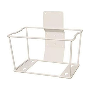 EA/1 WALL BRACKET FOR 8QT SHARPS COLLECTOR POWDER-COATED METAL WIRE BEIGE (7 3/4 X 10 1/4 X 9 1/2")