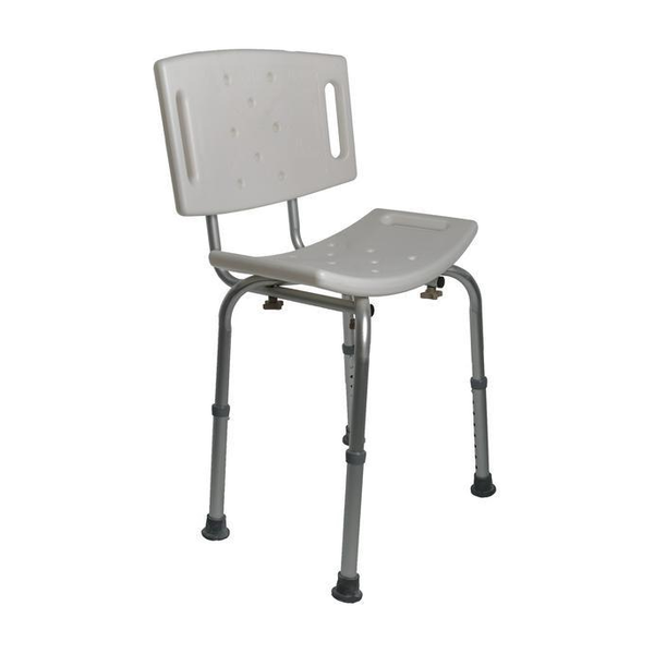 ADJUSTABLE BATH BENCH/ BACK 14"-21"