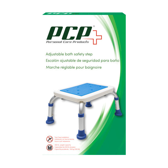 EA/1 ADJUSTABLE BATH SAFETY STEP