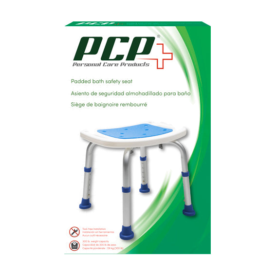 EA/1 ADJUSTABLE PADDED BATH SAFETY SEAT
