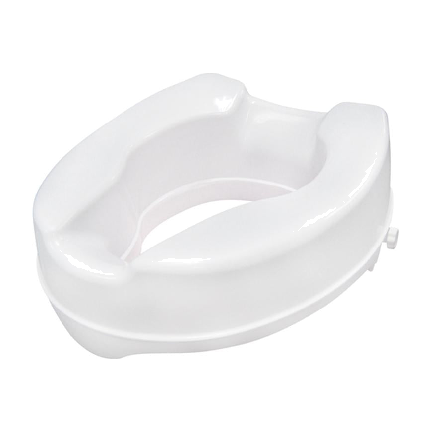 EA/1 RAISED TOILET SEAT WITH LOCK, STANDARD SEAT, 4" * Drive Medical item surcharge included in sell
