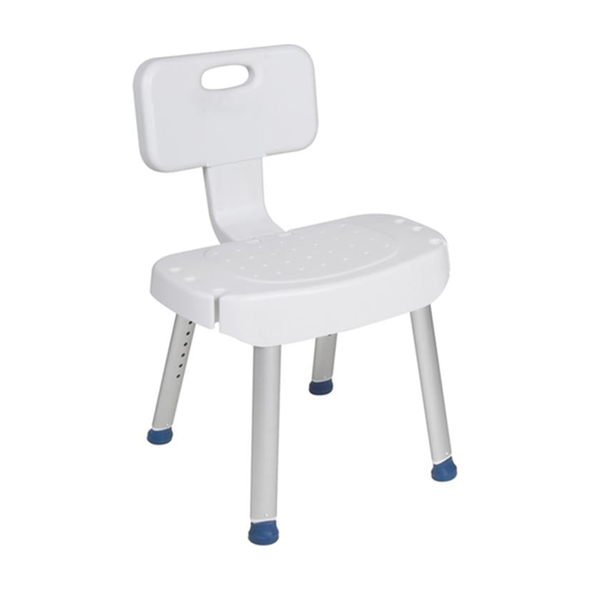 EA/1 BATHROOM SAFETY SHOWER CHAIR WITH FOLDING BACK * Drive Medical item surcharge included in sell