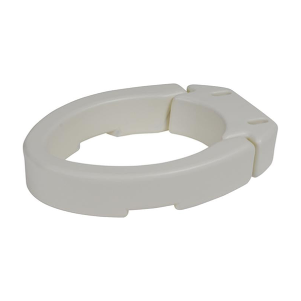 EA/1 HINGED TOILET SEAT RISER, ELONGATED SEAT * Drive Medical item surcharge included in sell