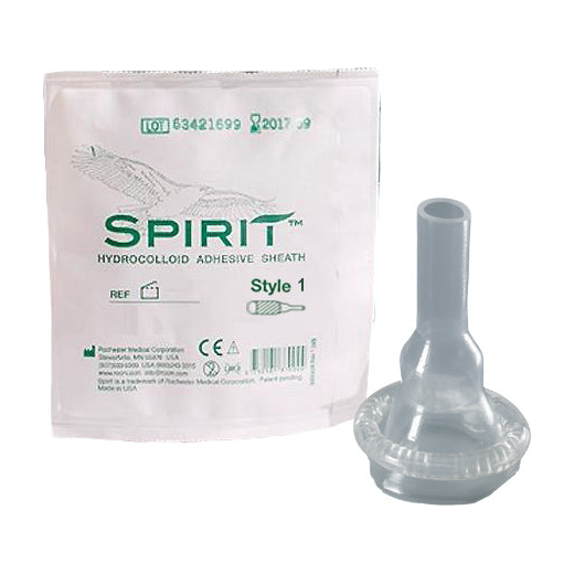 CS/30 SPIRIT MALE EXTERNAL CATHETER SHEATH STYLE 1 SMALL 25MM