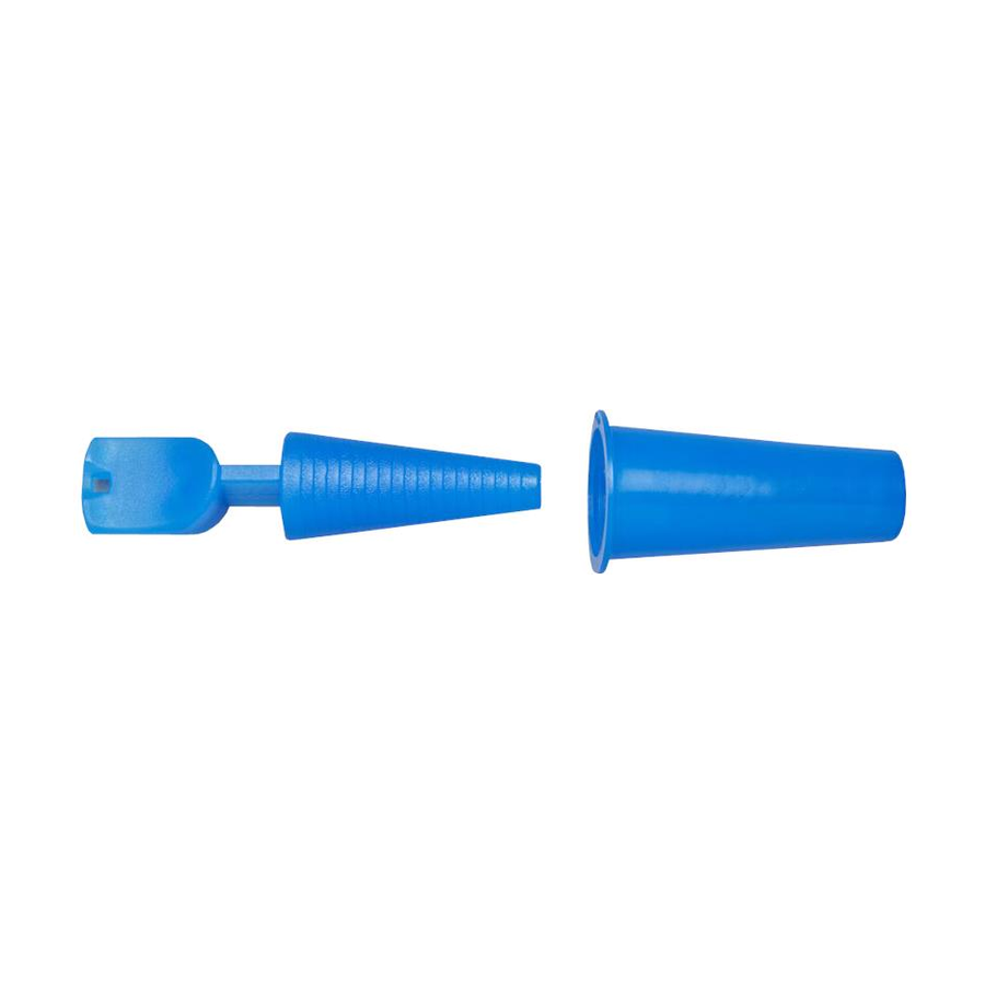CS/200 CATHETER PLUG,WITH DRAINAGE TUBE COVER ,STERILE,LATEX- FREE