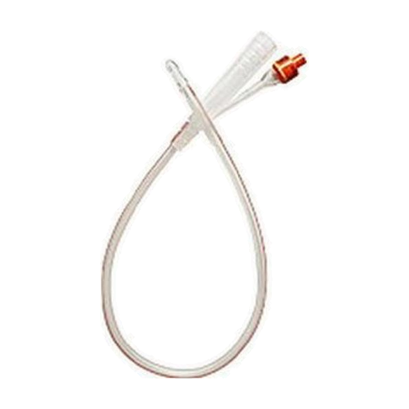 BX/5 CYSTO-CARE 100% SILICONE FOLEY CATHETER, SIZE 22FR 30CC BALLOON