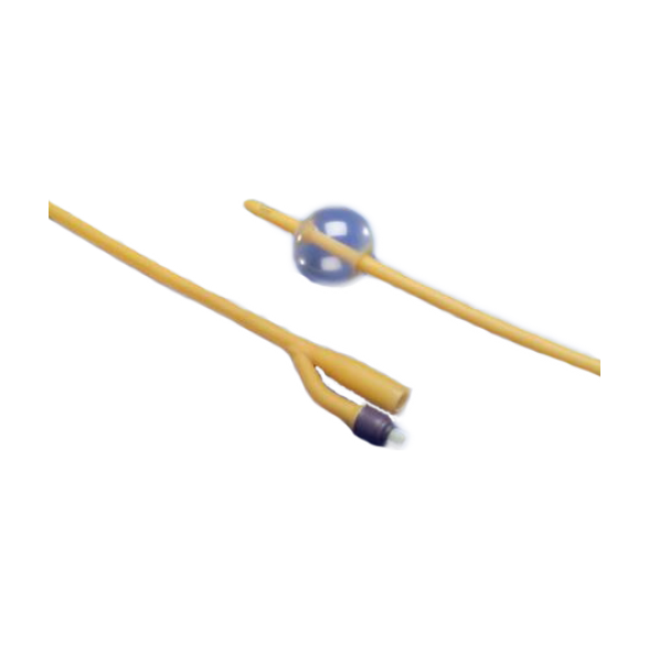 BX/12 FOLEY CATHETER, LATEX, 5CC BALLOON, 2-WAY, 22FR, 16"L