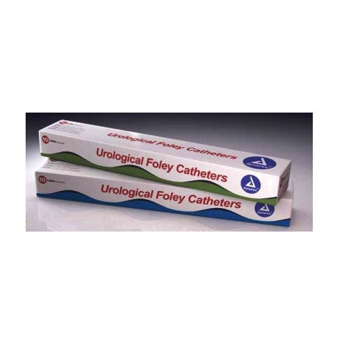 CS/10 FOLEY CATHETER 2-WAY 14FR 30CC FIRM TIP SILICONE-COATED STERILE LATEX
