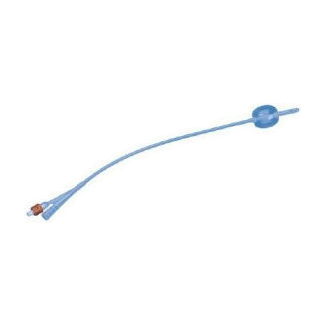 BX/10 FOLEY CATHETER 2-WAY COUDE-TIP 28FR 30CC SILICONE-COATED LARGE SMOOTH EYES STERILE LATEX DISPO