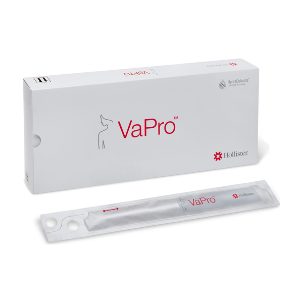 BX/30 VAPRO STANDARD HYDROPHILIC INTERMITTENT CATHETER 8" - 10FR