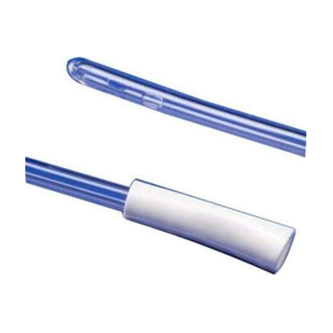 BX/100 URETHRAL ROBINSON PLUS CATHETER 14FR 16" CLEAR PLASTIC STERILE 2-POLISHED EYES W/ CONNECTOR