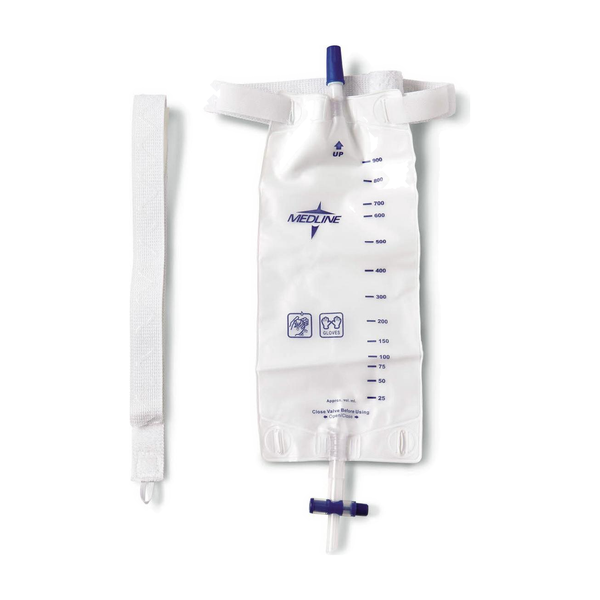 PR/20 URINARY LEG BAG ACCESSORIES STRAPS,LEG BAG,ELASTIC,HOOK-LOOP