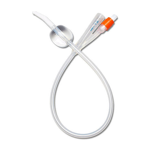 BX/5 100% SIL TIEMANN 2WAY 5CC, 16FR. COUDE