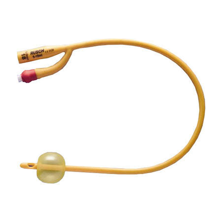 BX/10 GOLD 2WAY SIL 5CC 22FR