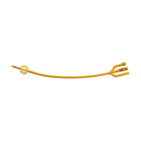 BX/10 GOLD SILICONE COATED 3-WAY FOLEY CATHETER, 22FR 16IN, 5CC STERILE AND LATEX