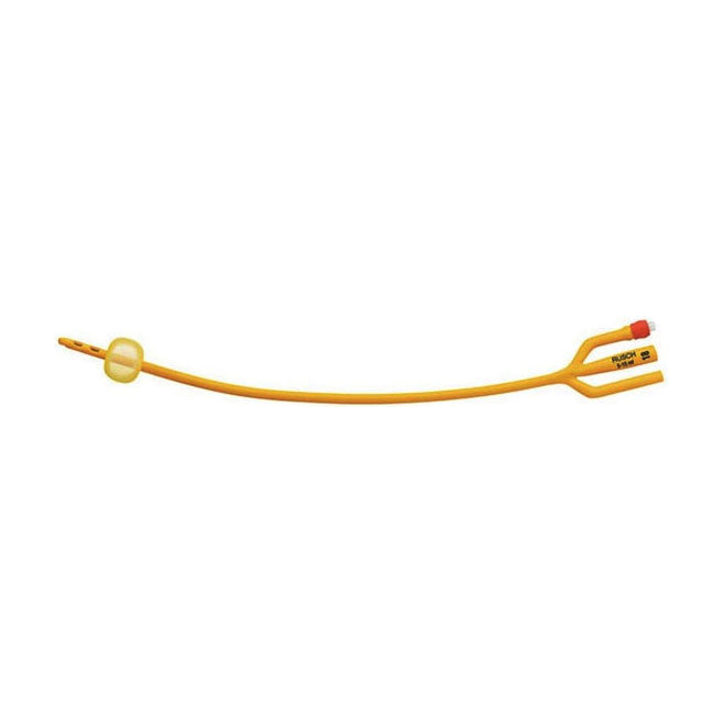 BX/10 GOLD SILICONE COATED 3-WAY FOLEY CATHETER, 24FR 30CC