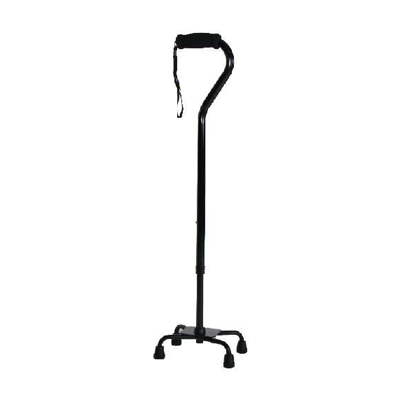 EA/1 QUAD CANE SMALL BASE BLACK