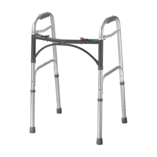 EA/1 DELUXE TWO BUTTON FOLDING WALKER * Drive Medical item surcharge included in sell