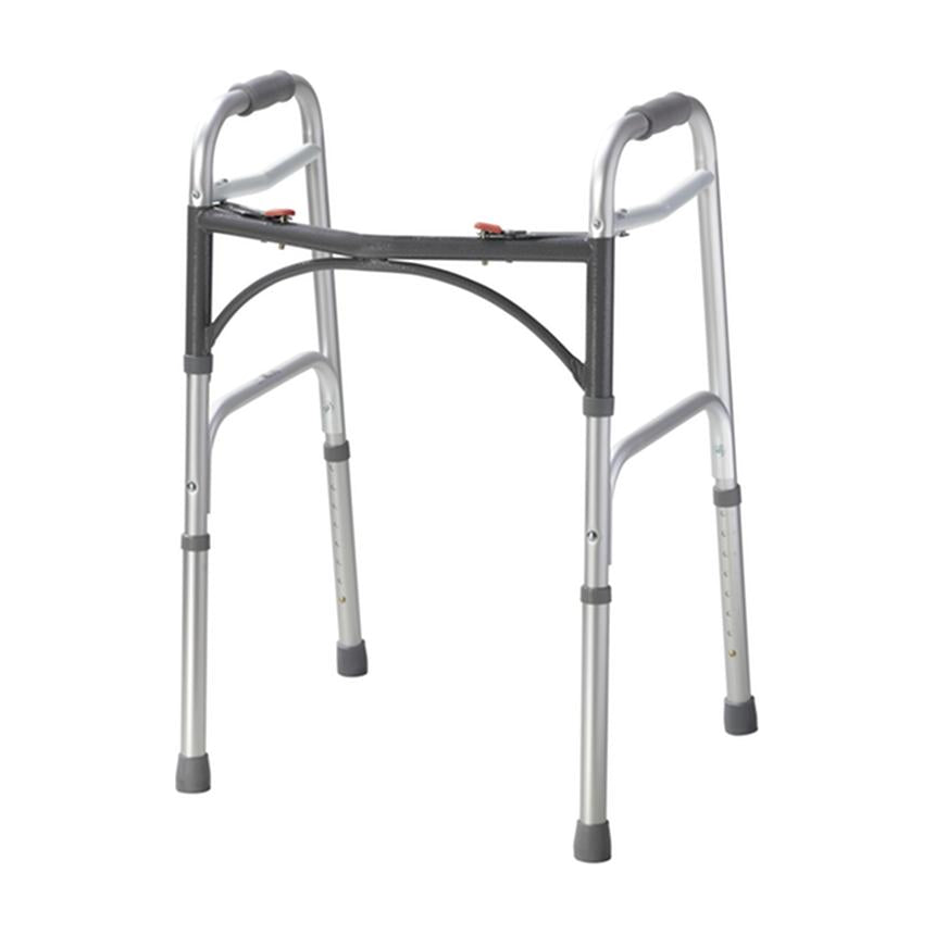 EA/1 DELUXE TWO BUTTON FOLDING WALKER * Drive Medical item surcharge included in sell