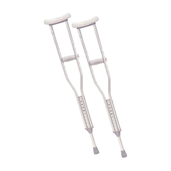 PR/1 WALKING CRUTCHES WITH UNDERARM PAD AND HANDGRIP, YOUTH * Drive Medical item surcharge included in sell