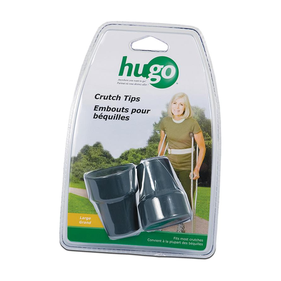 PR/1 RUBBER CONTOURED CRUTCH TIPS, PAIR, LARGE * Drive Medical item surcharge included in sell