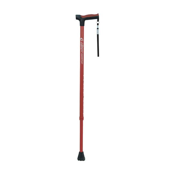 EA/1 AIRGO ALUMINUM CANE, DERBY HANDLE, BLACK * Drive Medical item surcharge included in sell