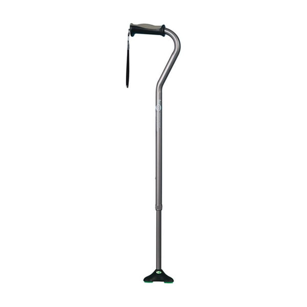 EA/1 QUADPOD OFFSET CANE WITH ULTRA STABLE CANE TIP, SMOKE * Drive Medical item surcharge included in sell