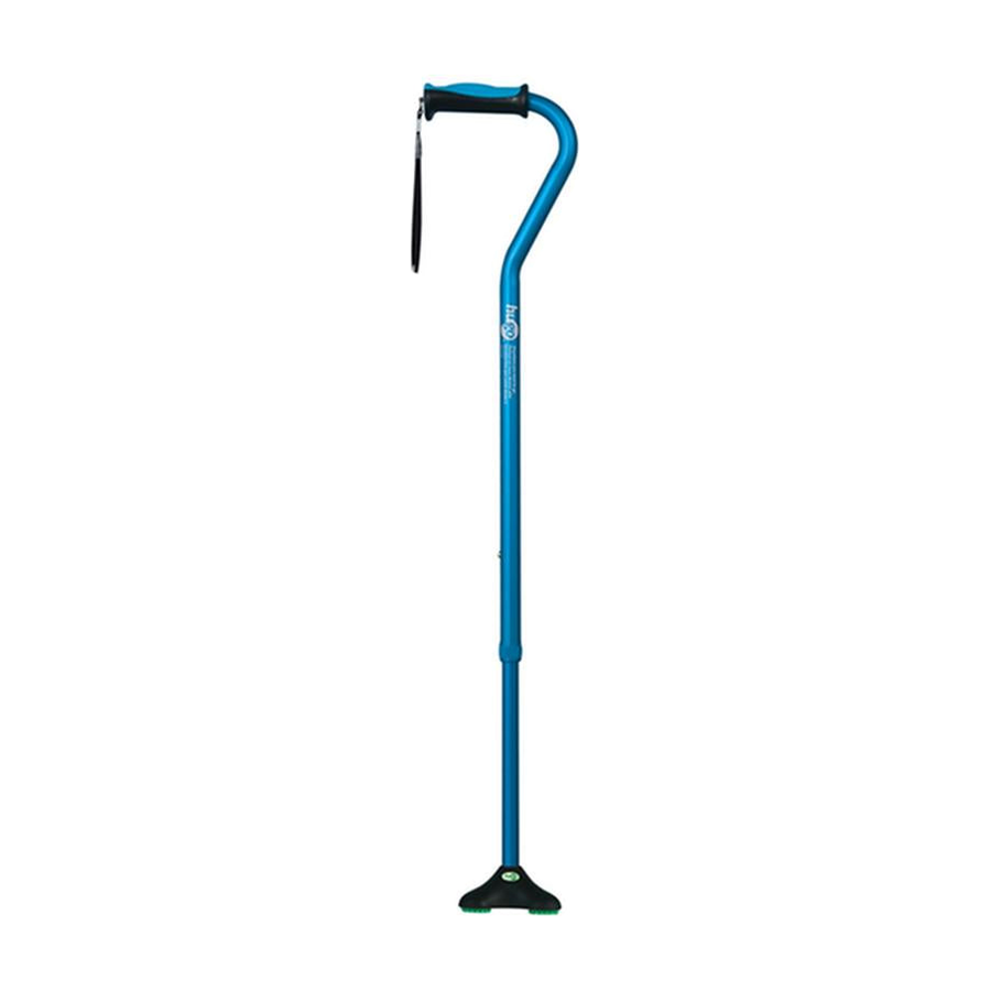 EA/1 QUADPOD OFFSET CANE WITH ULTRA STABLE CANE TIP, AQUAMARINE * Drive Medical item surcharge included in sell