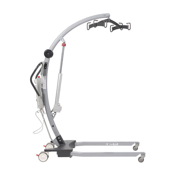 EA LEVANTAR FLOOR LIFT MANUAL BASE SAFETY-STOP 6-POINT CRADLE BATTERY & EXTERNAL CHARGE STAND 500LBS * Drive Medical item surcharge included in sell