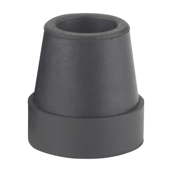 EA/1 LARGE BASE QUAD CANE TIPS, 5/8", BLACK * Drive Medical item surcharge included in sell