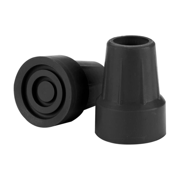 PR/1 CRUTCH TIPS, 7/8", BLACK, * Drive Medical item surcharge included in sell
