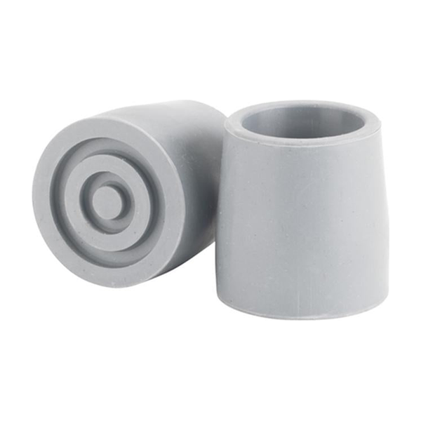 EA/1 UTILITY REPLACEMENT TIP, 1-1/8", GRAY * Drive Medical item surcharge included in sell