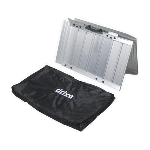 EA/1 SINGLE FOLD PORTABLE WHEELCHAIR SCOOTER RAMP WITH CARRY HANDLE AND TRAVEL BAG, 5 FEET LONG * Drive Medical item surcharge included in sell
