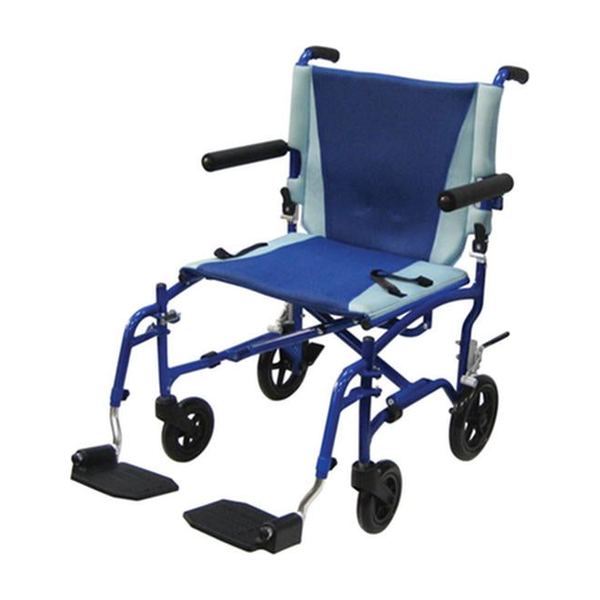 EA/1 TRANSPORT ALUMINUM TRANSPORT WHEELCHAIR * Drive Medical item surcharge included in sell