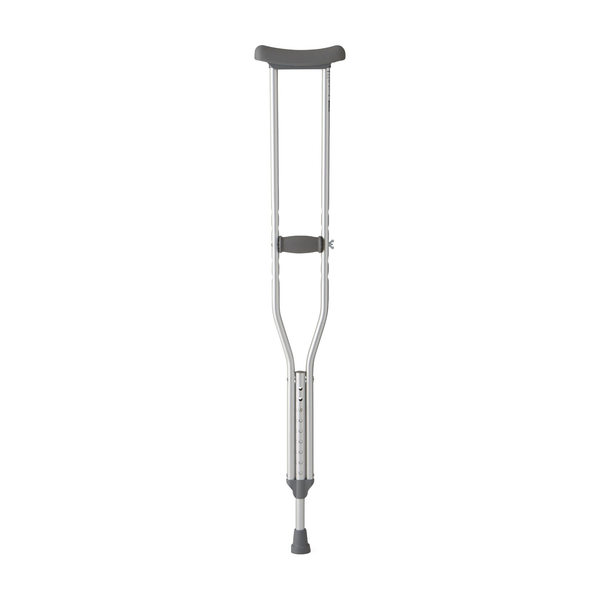 PAIR/1 CRUTCHES, MEDIUM ADULT, 5'2 TO 5'10.